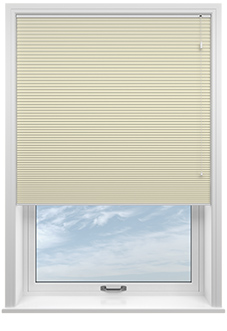 Stellar, Vanilla - Pleated Blind